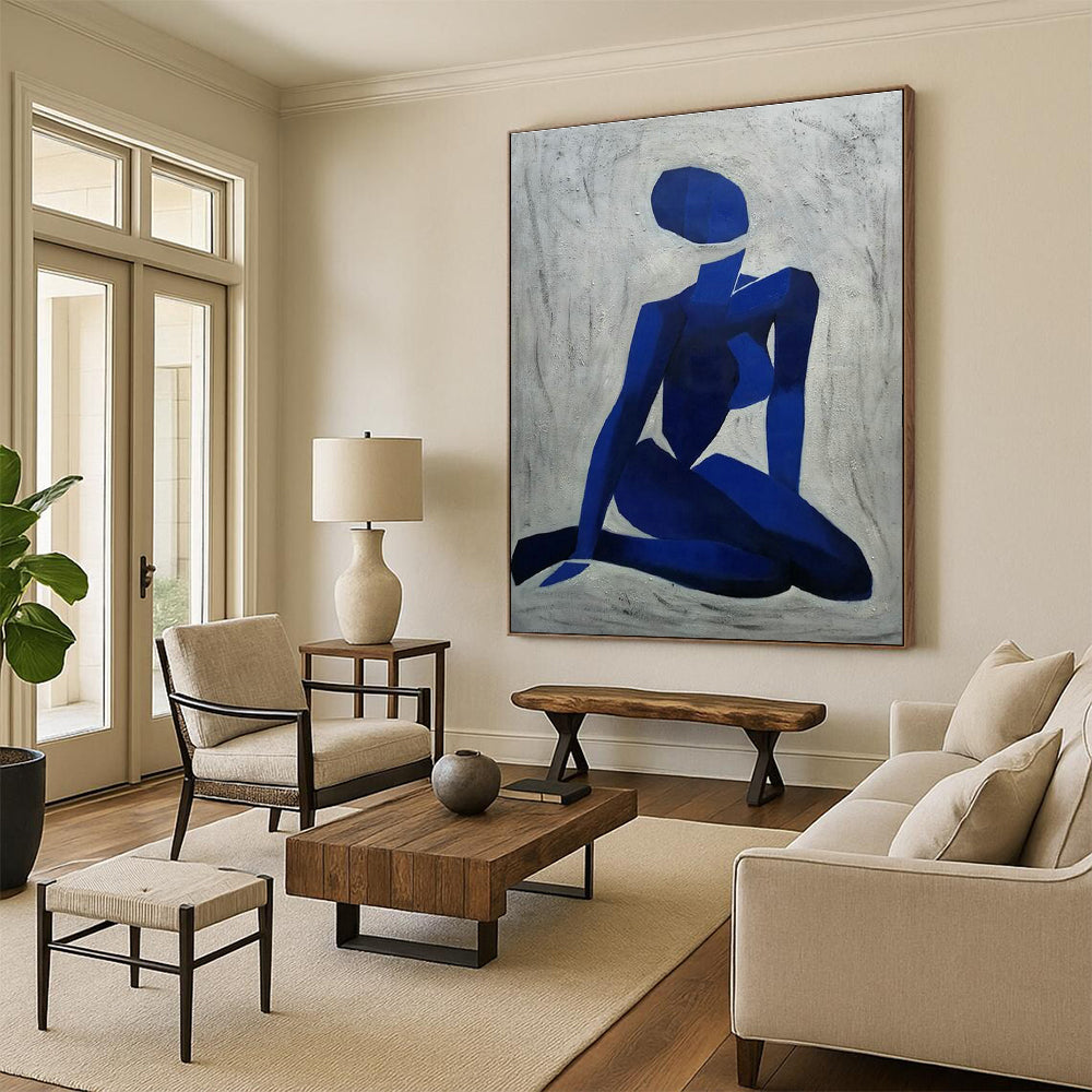Enormous Custom - Fit Abstract Painting for Bedroom & Entryway DLZ2270