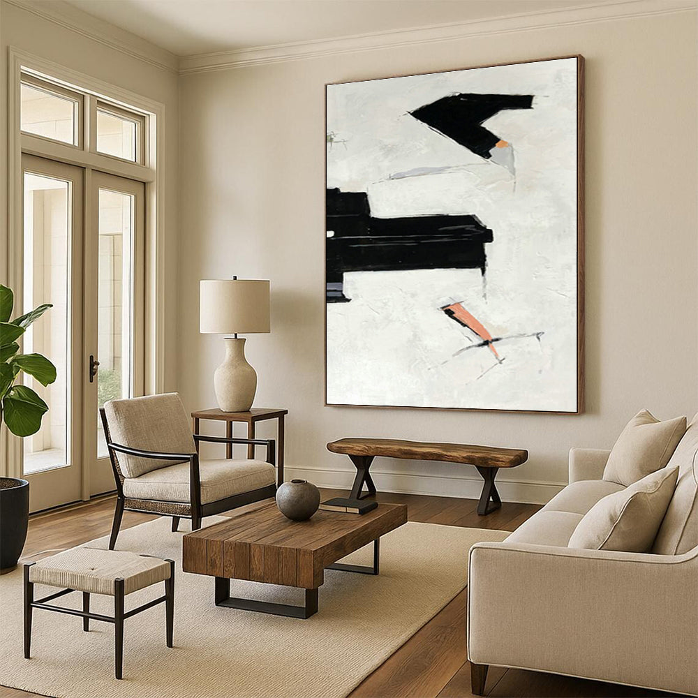 Extra - Vast - Extreme, Hydrophobic and Oleophobic Custom Abstract Panels for Hallway Practicality DLZ0508