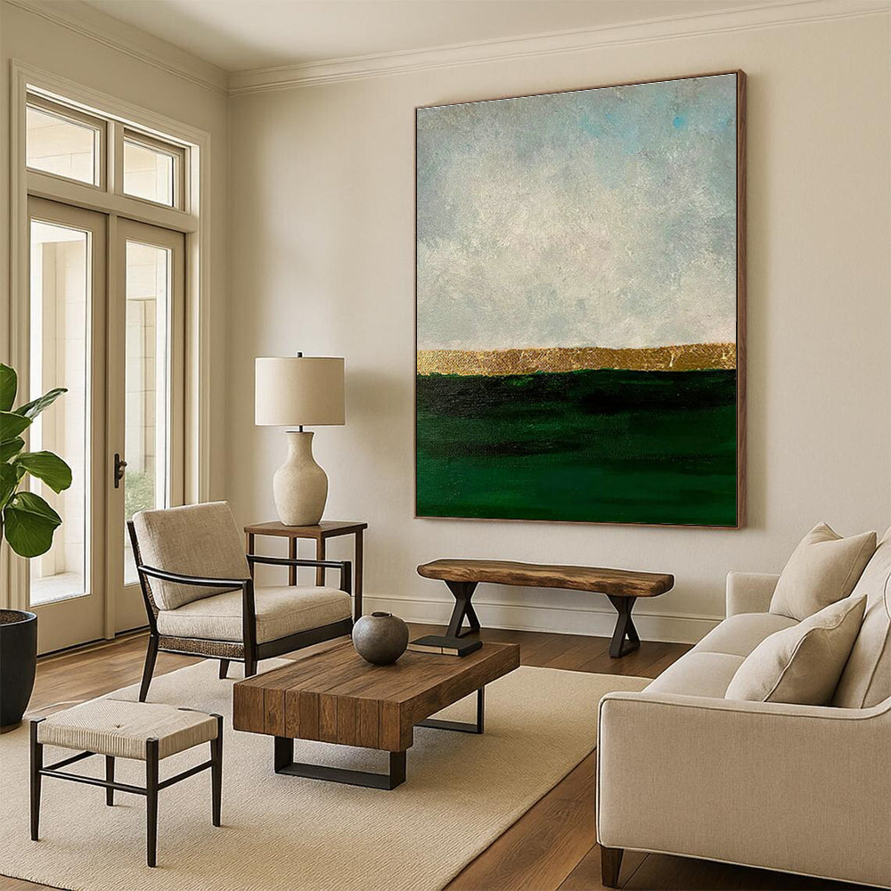 Customizable Handmade Abstract Wall Art for Office and Hallway DLZ1489