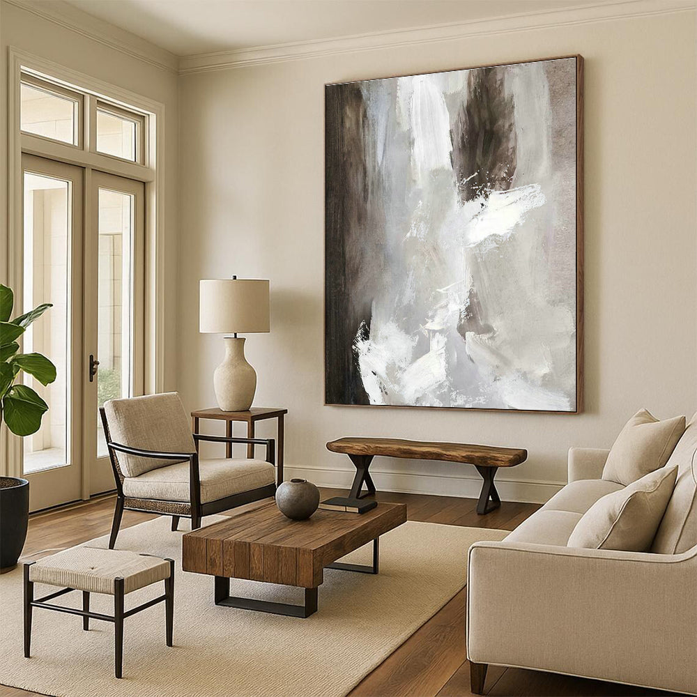 Large Hand Painted Abstract Wall Decor for Living Room & Bedroom DLZ2022