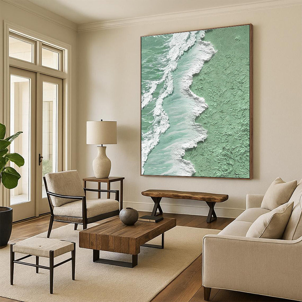 Tremendous Size Custom-Built Hand Painted Abstract Art for Cottages & Bedroom DLZ2205