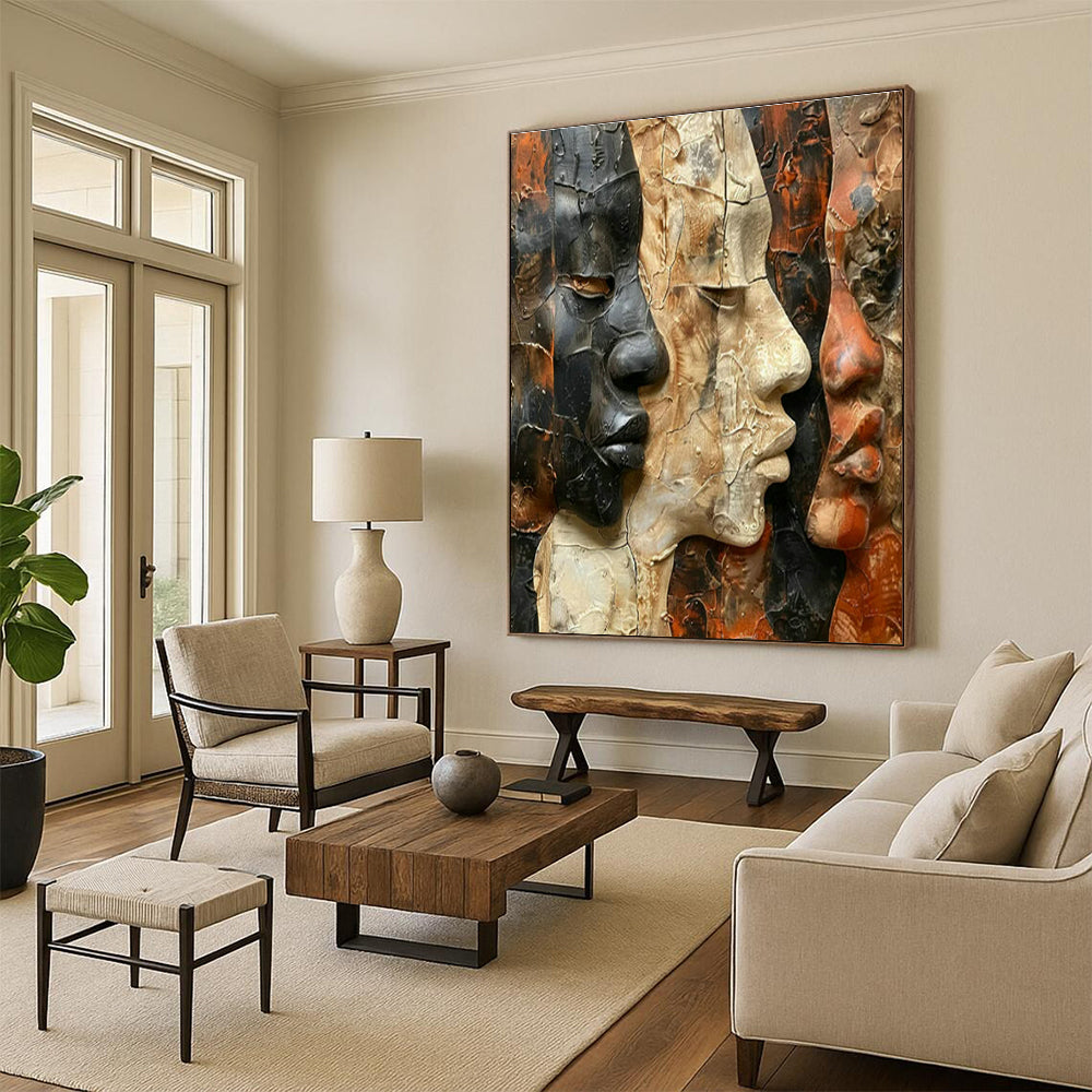 Hand-Crafted Abstract Decor for Cottage Dining Room Side Table Wall and Entryway Umbrella Stand Wall DLZ1711