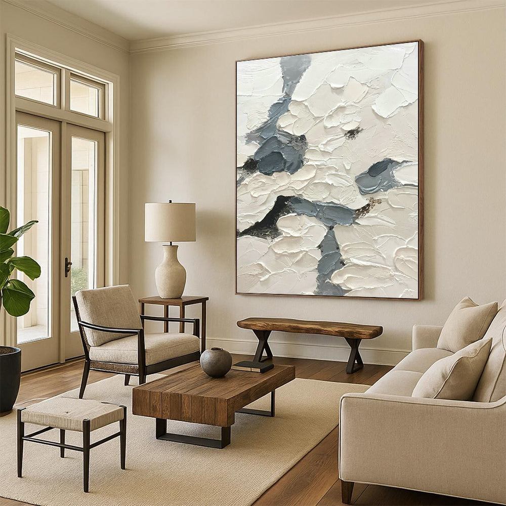 Extra-Large Hand-Crafted Abstract Wall Decor for Office & Cottage Hallway DLZ1167