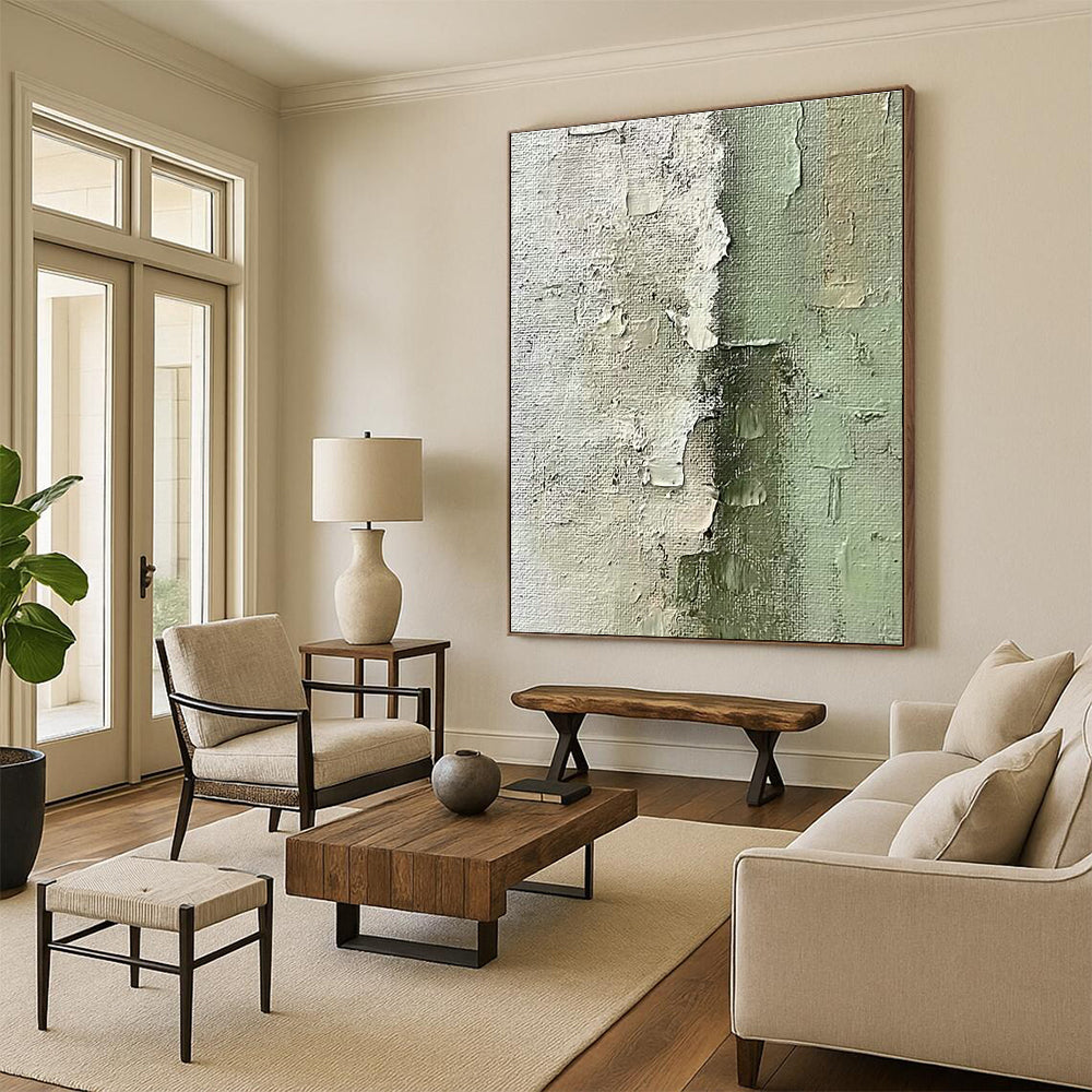 Extra-Wide Custom Abstract Canvas Painting for Office & Living Room DLZ1009