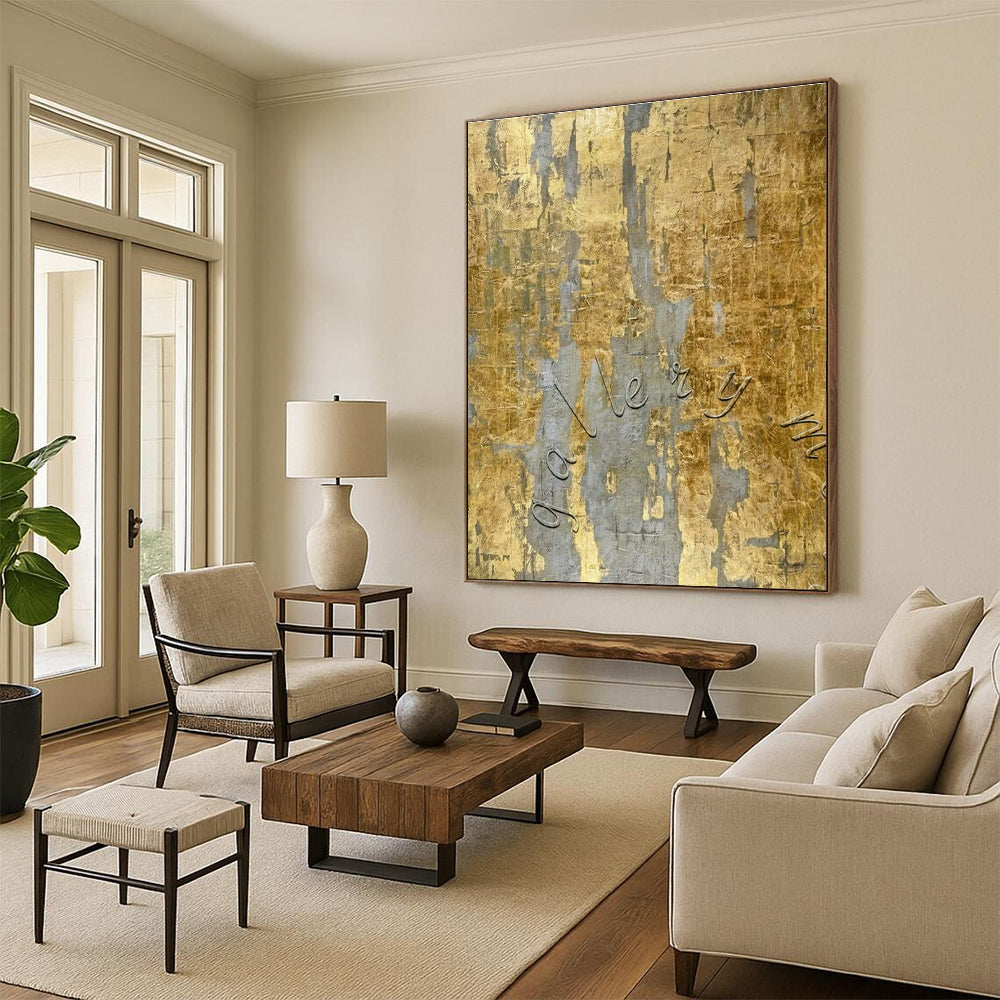 Original Handmade Abstract Canvas for Dining Room Sugar Bowl Wall & Entryway Umbrella Canopy Hanging Wall DLZ1775