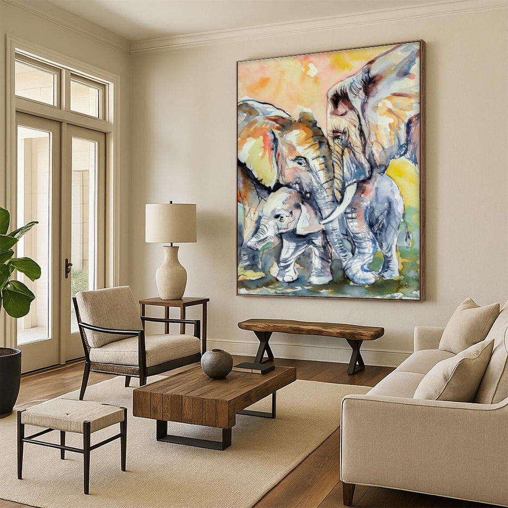 Handmade Abstract Decor for Cottage Living Room & Entryway DLZ2346