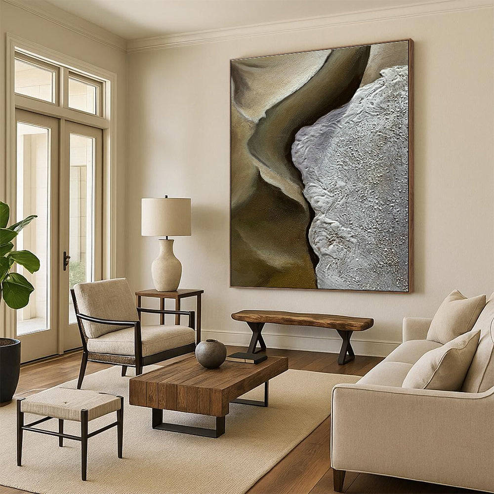 Custom Oversized Abstract Artwork for Office & Hallway DLZ0994