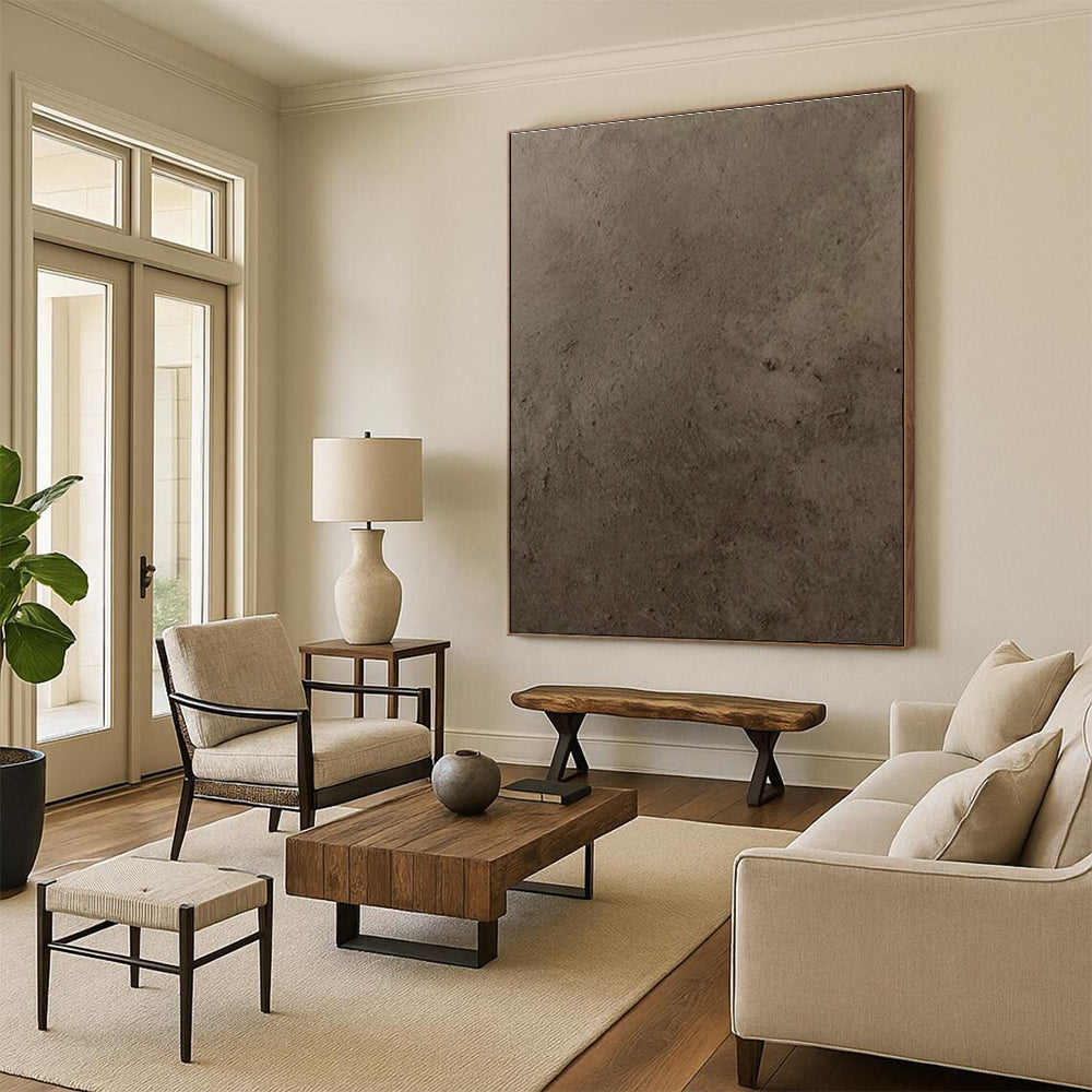 Hand - Crafted Oversized Abstract Painting for Bedroom & Cottage Living Room DLZ1123