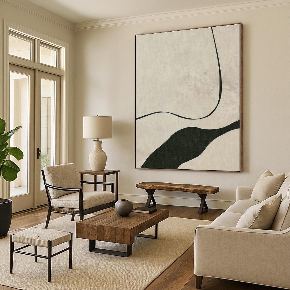 Immensely Sized Handmade Abstract Wall Art for Office & Hallway DLZ1155