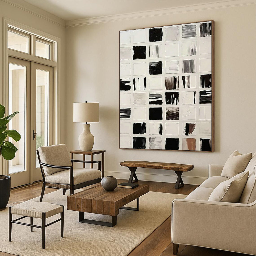 Custom Extra Large Abstract Wall Art for Office & Living Room DLZ1140
