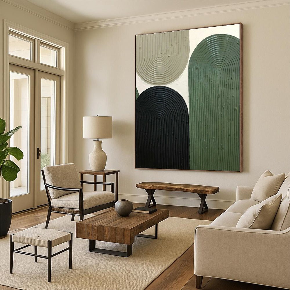 Custom Large Abstract Wall Art for Office & Hallway DLZ1174