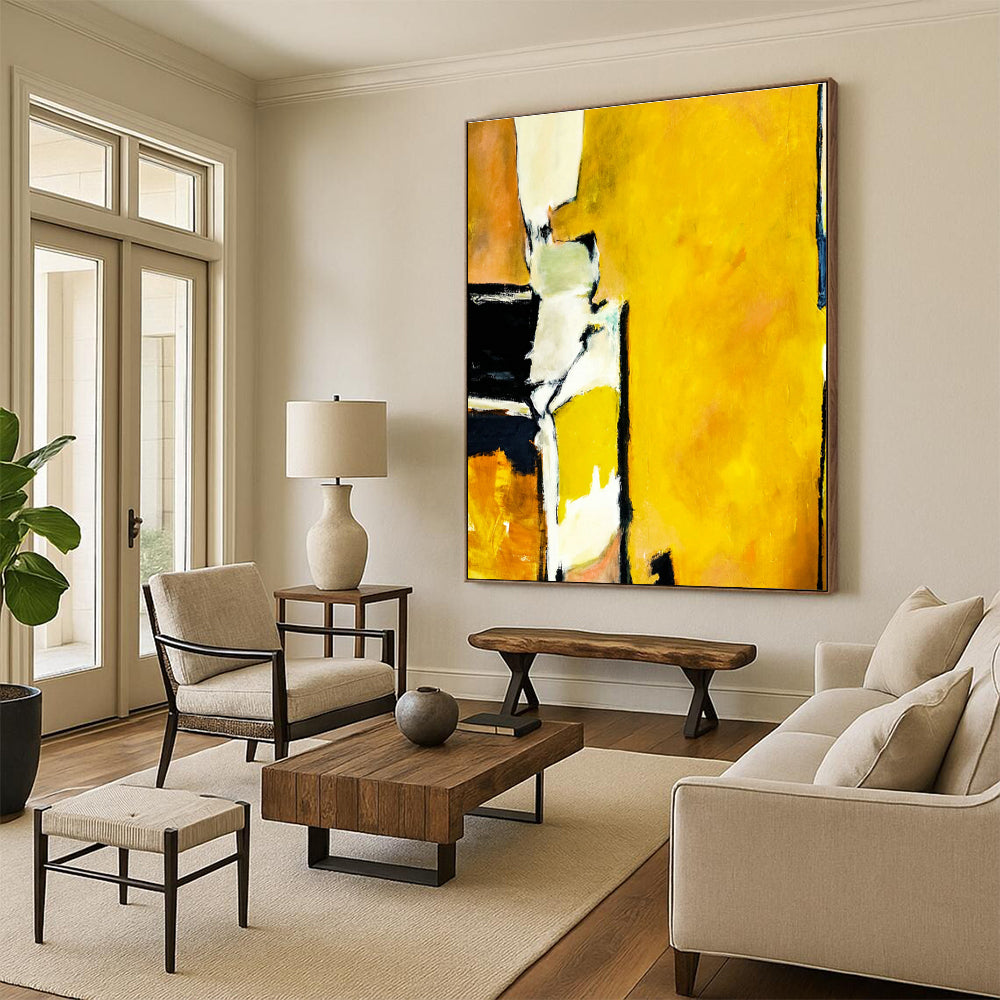 Gargantuan - Format Custom Abstract Painting for Entryway & Dining Room DLZ1108