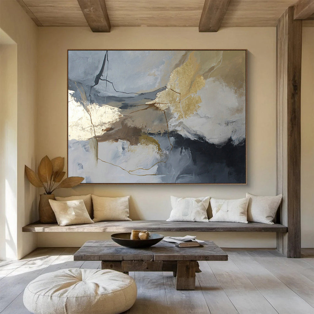 Customized Large-Scale Abstract Hand Painting for Skybridge Observatory DLZ2903