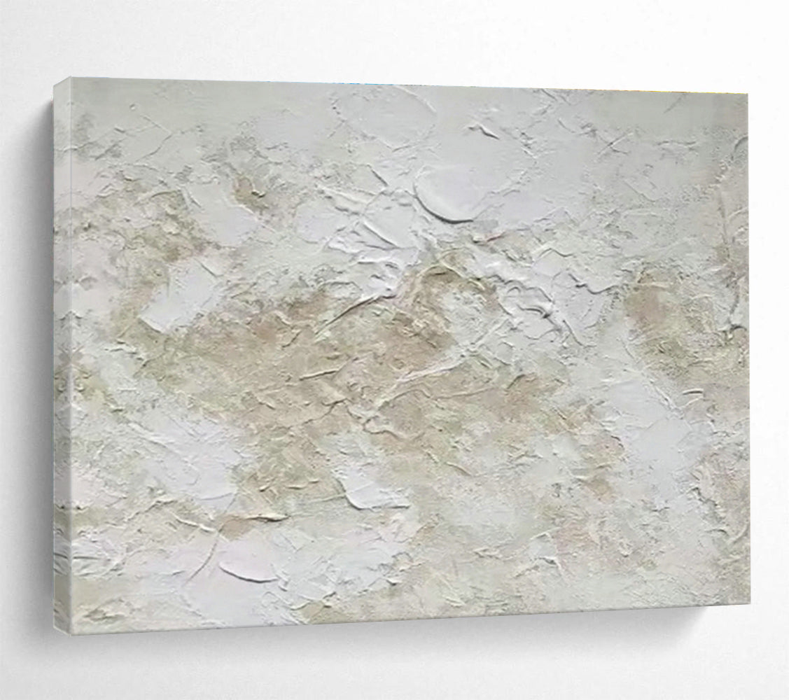 Custom Giant Abstract Hand Painting for Subterranean Archaeological Excavation Site Command Post DLZ2980