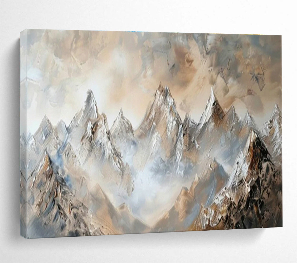 Oversized Custom Hand-Painted Abstract Art for Virtual Reality Content Creation Studio DLZ2850