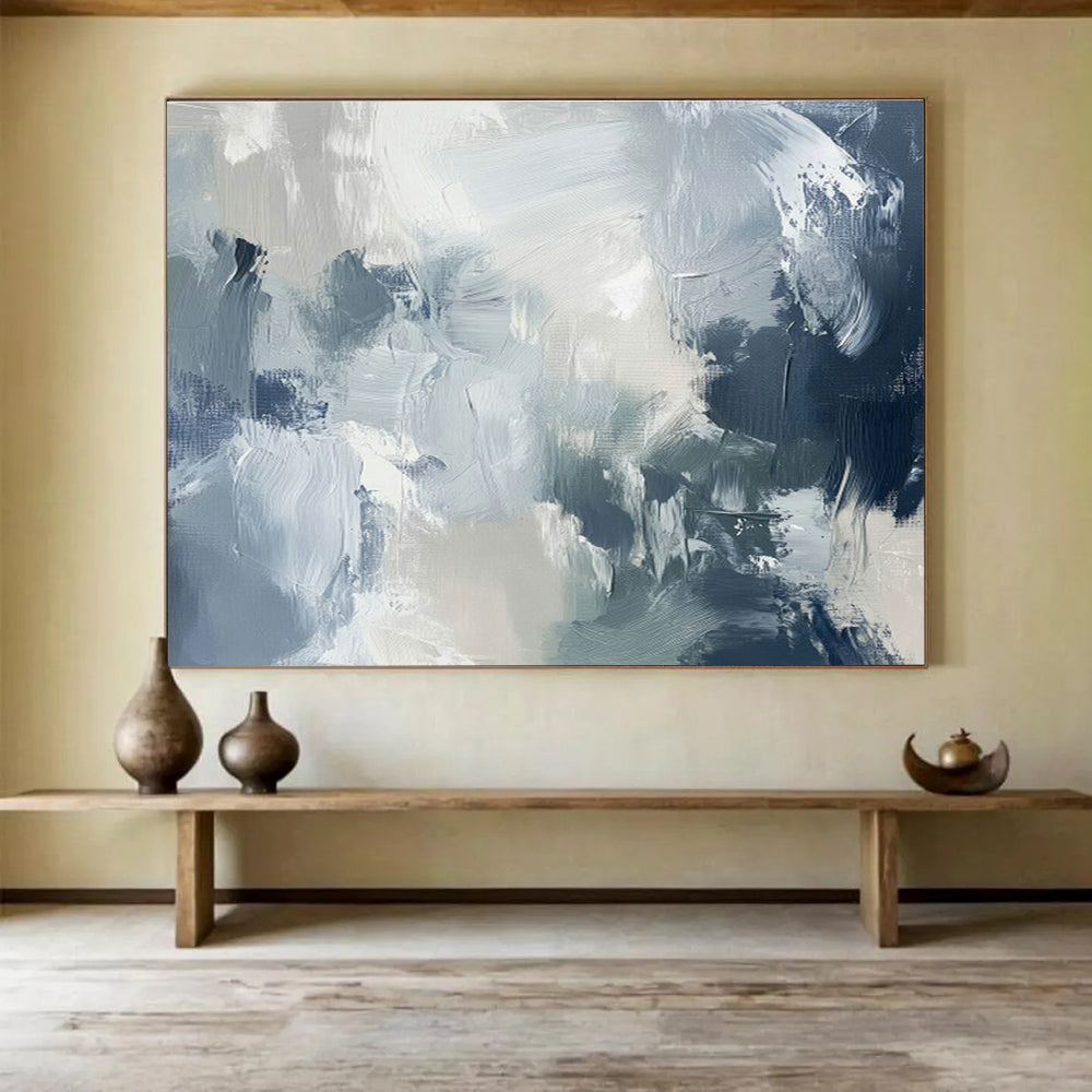 Tailored High-Altitude Stratospheric Research Balloon Giant Abstract Hand Painting DLZ2621