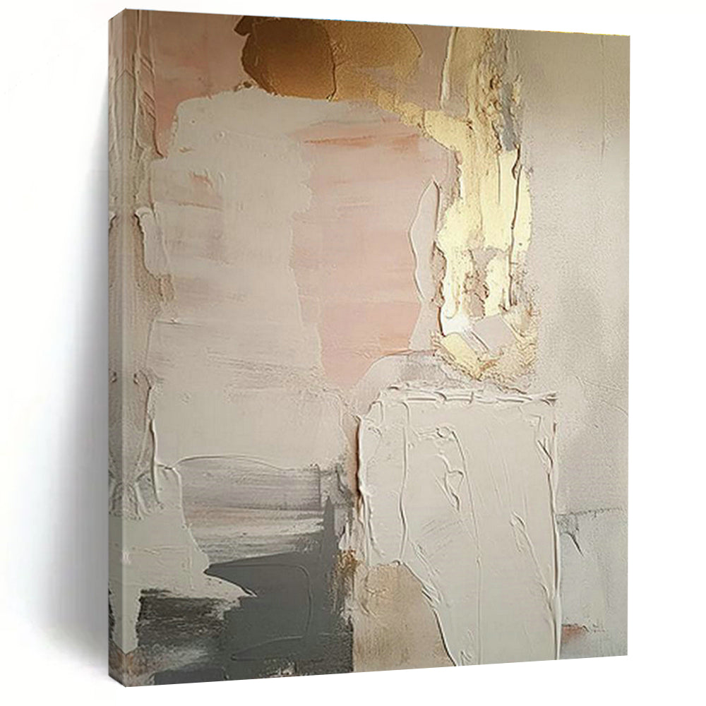 Light Up Sales Offices with Large-Scale Custom Hand-Painted Abstract Paintings  DLZ0130