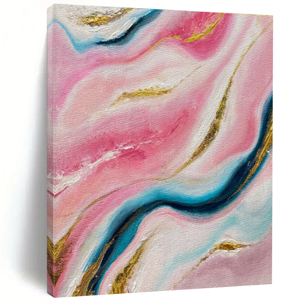Giant Custom Hand-Painted Abstract Canvas for Archery Ranges  DLZ0028