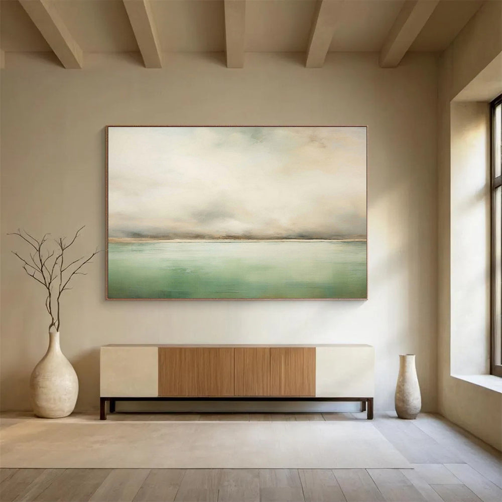 Tailored Quantum Computing Lab Giant Abstract Hand Painting DLZ2543