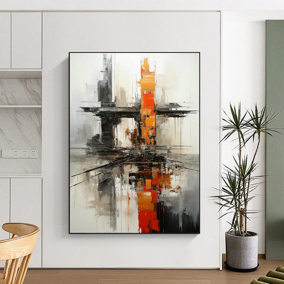 Extensive Custom Hand-Painted Abstract Painting - Magical Realm for Fairy Tale Theme Parks  DLZ0273