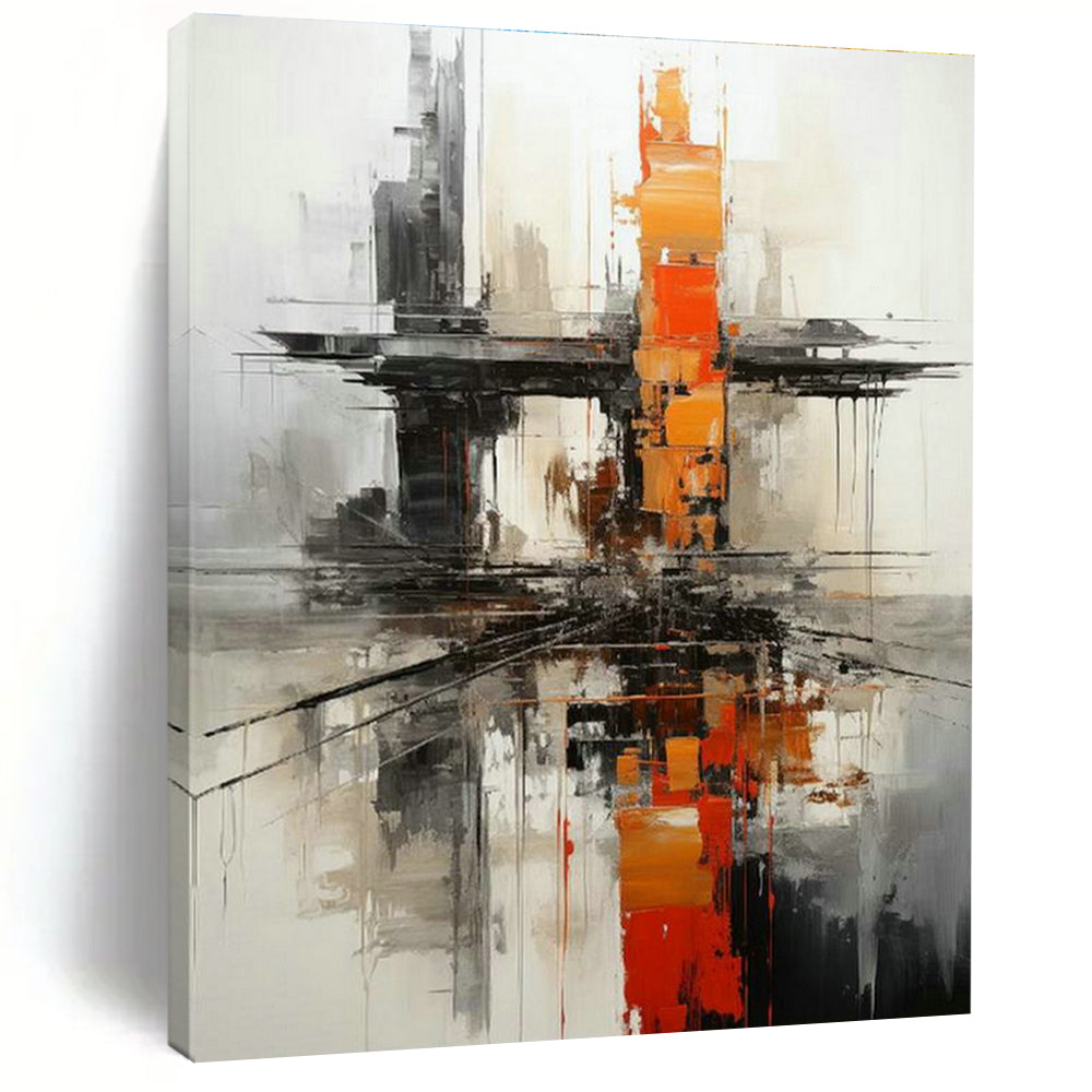Extensive Custom Hand-Painted Abstract Painting - Magical Realm for Fairy Tale Theme Parks  DLZ0273