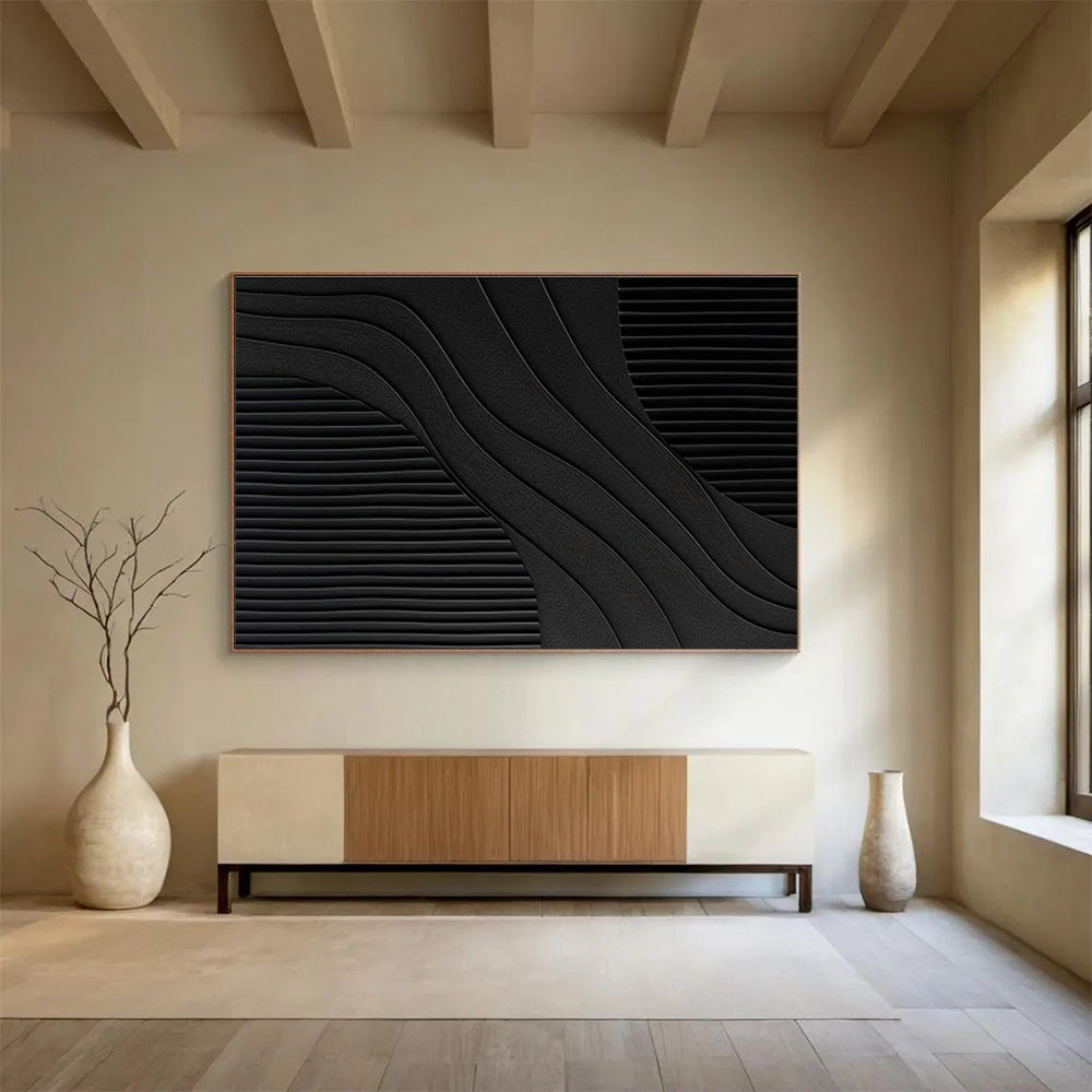 Bespoke Art Gallery Large Abstract Hand-Painted Masterpiece