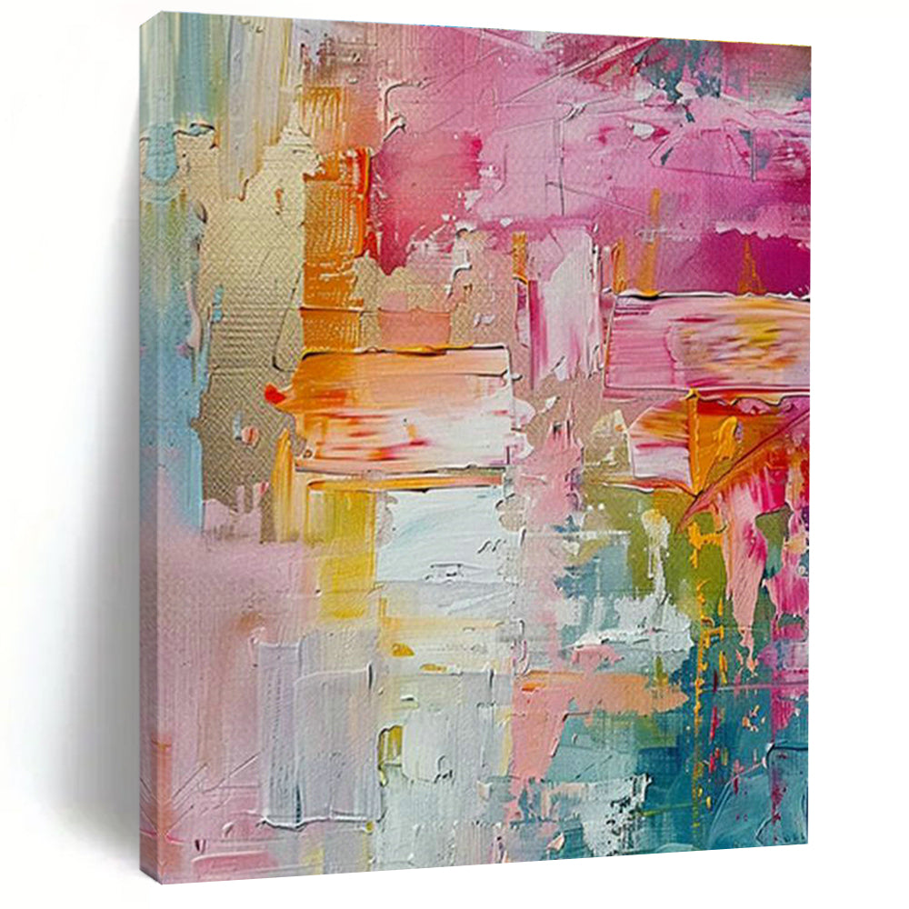 Large-Scale Custom Hand-Painted Abstract Painting for Hair Salons  DLZ0127