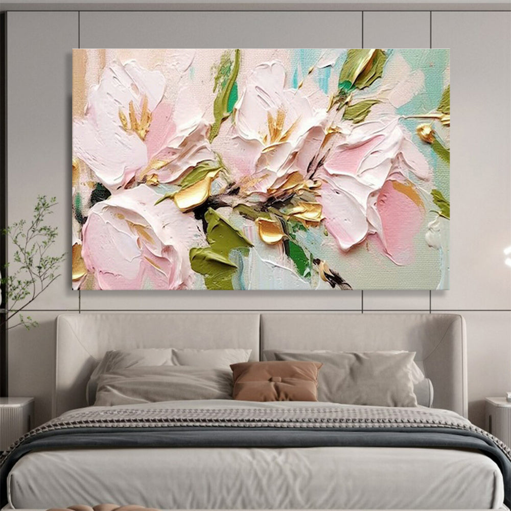 Tailored High-Speed Maglev Train Station Platform Giant Abstract Hand Painting DLZ2637