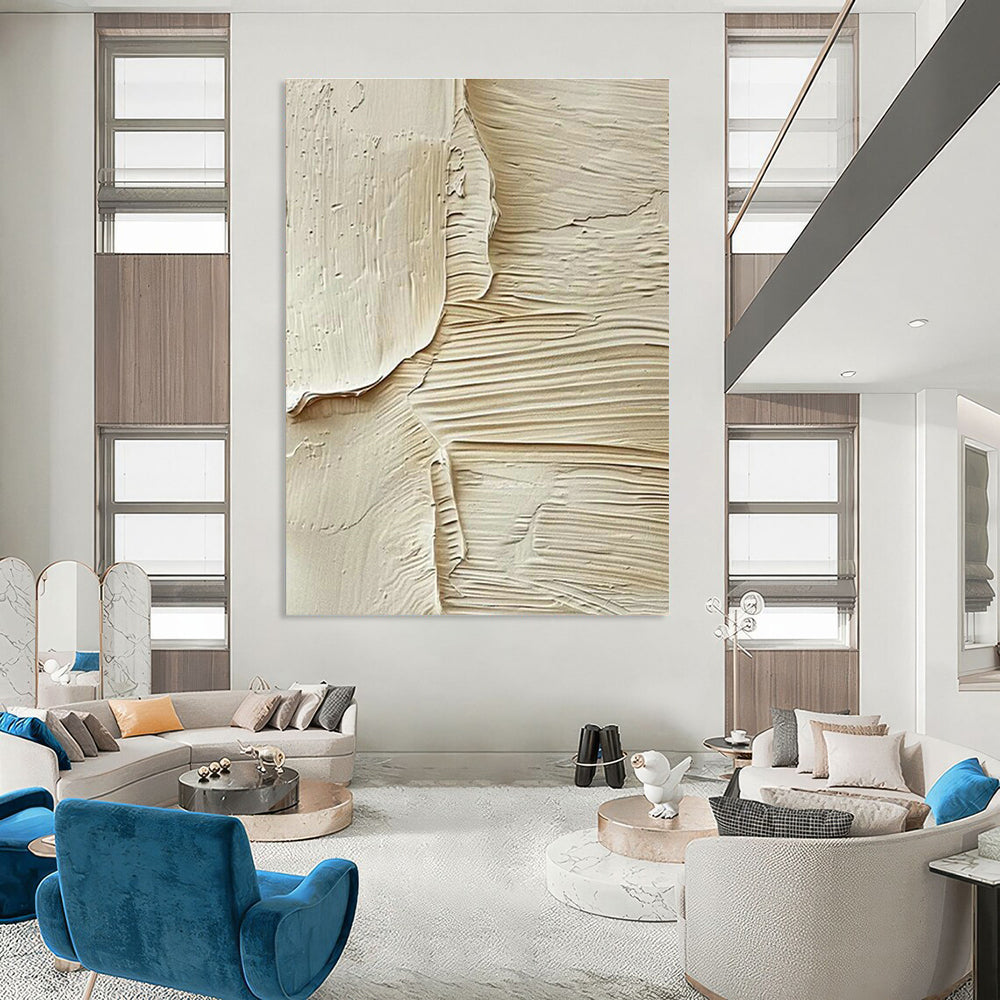 Colossal Custom Hand-Painted Abstract Art for Urban Composting Facilities  DLZ0115
