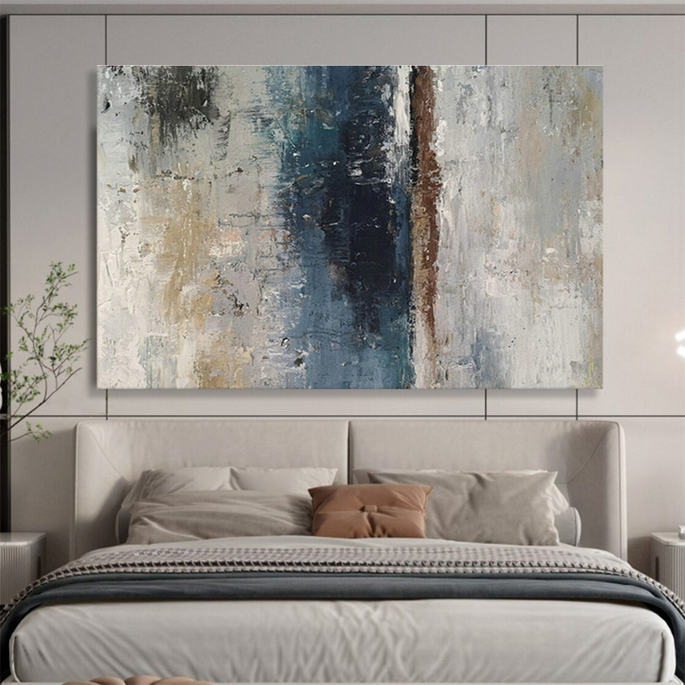 Customized Large-Scale Abstract Hand Painting for Study DLZ2677