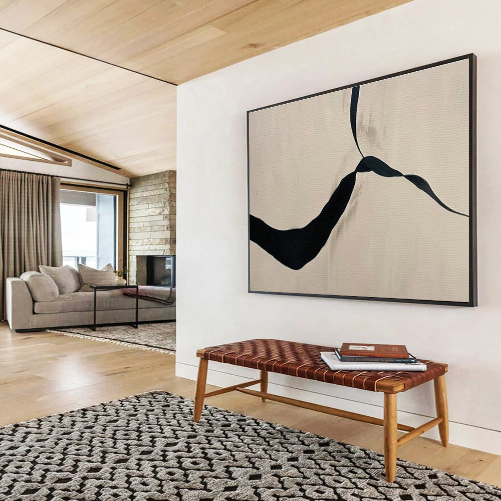 Bespoke Floating City Oversized Abstract Hand Painting DLZ2529