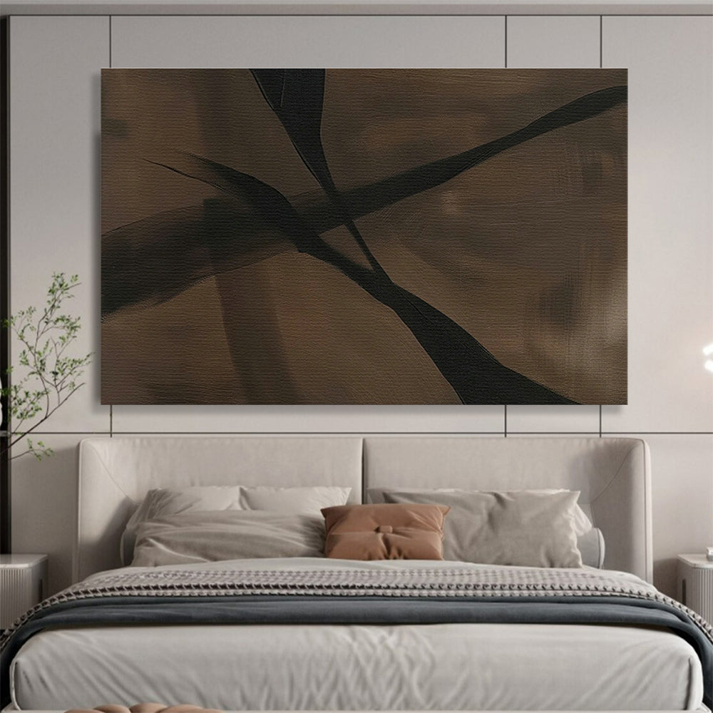 Customized Large-Scale Abstract Hand Painting for Deep-Sea Mineral Exploration Vessel DLZ2969