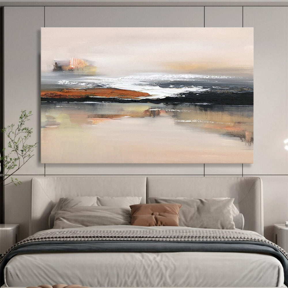 Huge Custom Handmade Abstract Painting for Community Art Galleries DLZ3298