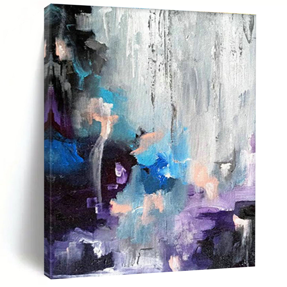 Huge Customizable Handmade Abstract Painting for DIY Craft Workshops  DLZ0069