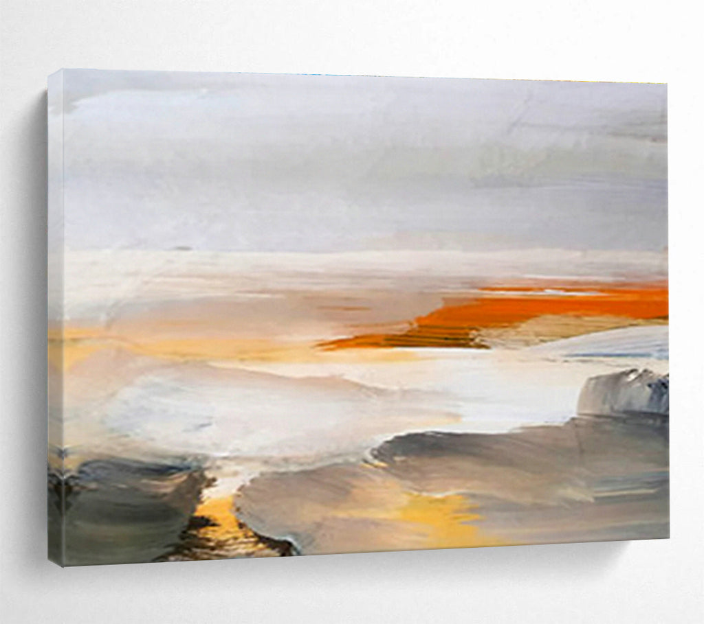 Large Custom Abstract Hand-Painted Art for Nursing Home Activity Center DLZ2766