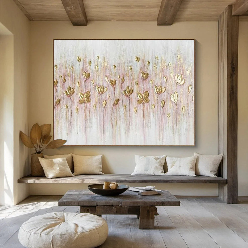 Extra Large Customizable Handmade Abstract Wall Art for Restaurants DLZ3259