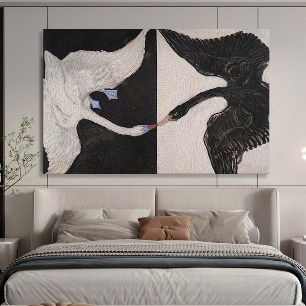 Tailored Tennis Stadium Giant Abstract Hand-Painted Mural