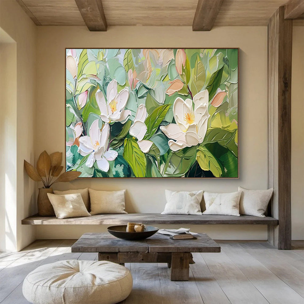 Large Custom Abstract Hand-Painted Art for Underwater Cultural Heritage Digital Preservation and Cloud - Based Access Center DLZ3220
