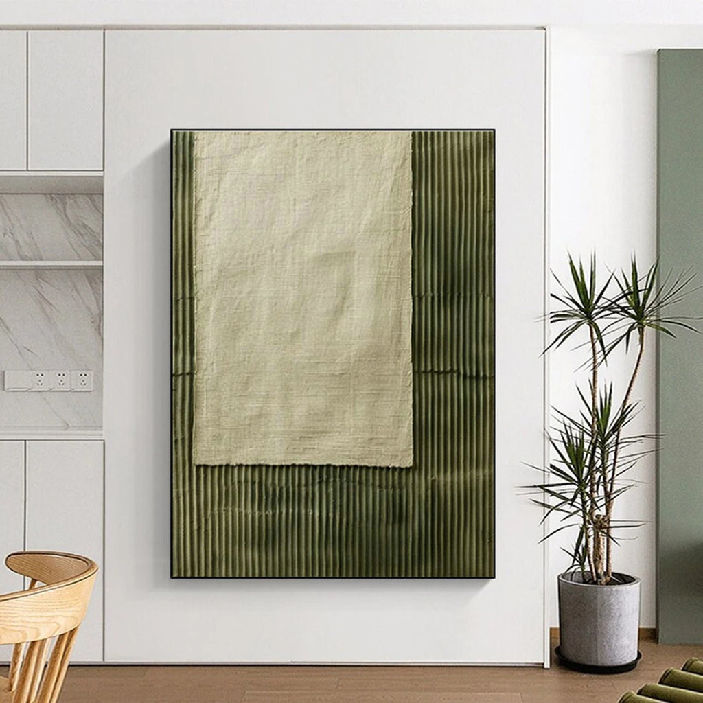Monumental Large Custom Hand-Painted Abstract Art - Art Deco Chic for Luxury Hotel Lobbies  DLZ0332