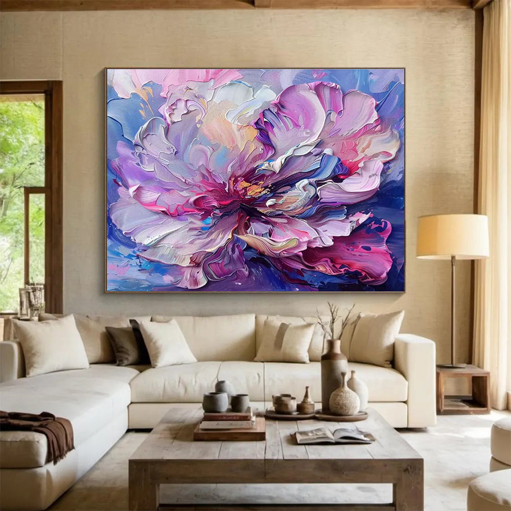 Large-Size Custom Abstract Hand Painting for Urban Vertical Aquaponics Fish Breeding Facility DLZ3065
