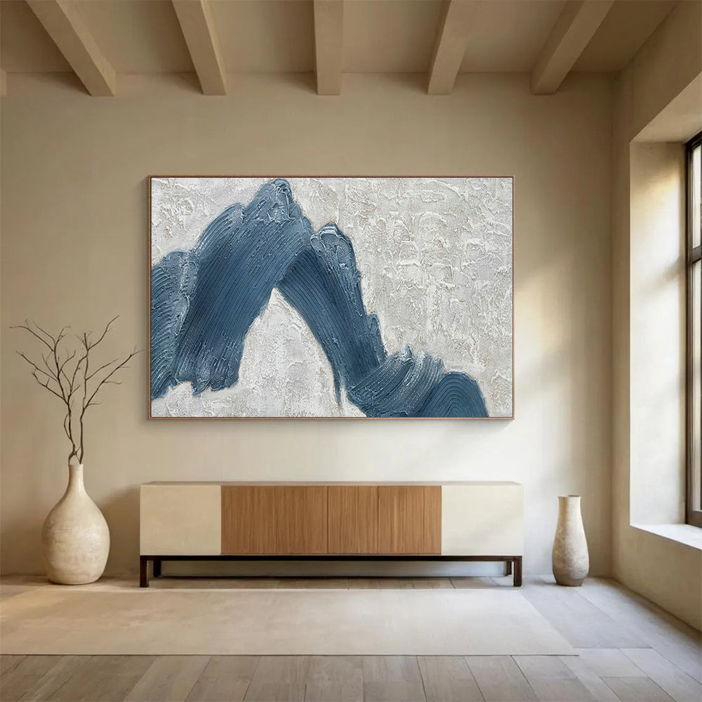 Custom-Made Fusion Reactor Testing Facility Large Abstract Hand Painting DLZ2598