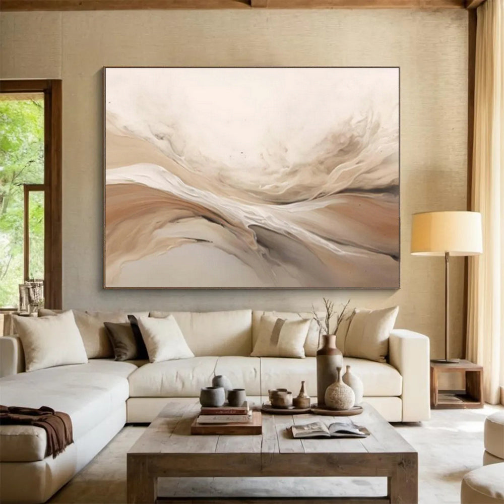 Tailored Kitchen Large Abstract Hand-Painted Decor