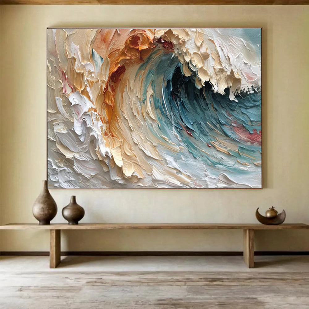 Customized Large-Scale Abstract Hand Painting for Underwater Archaeological Site 3D Mapping Studio DLZ3060