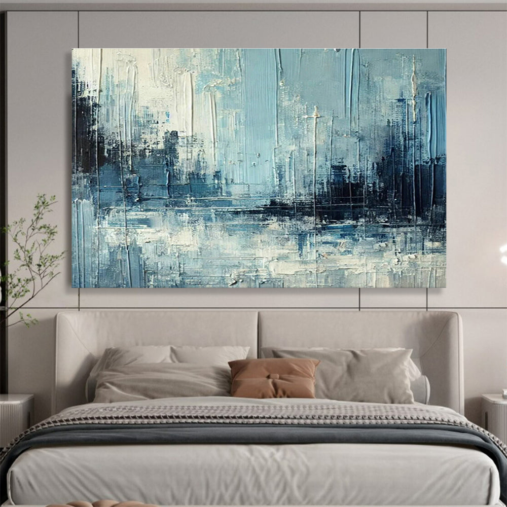 Oversized Custom Abstract Hand Painting for Soap Making Workshop DLZ2751