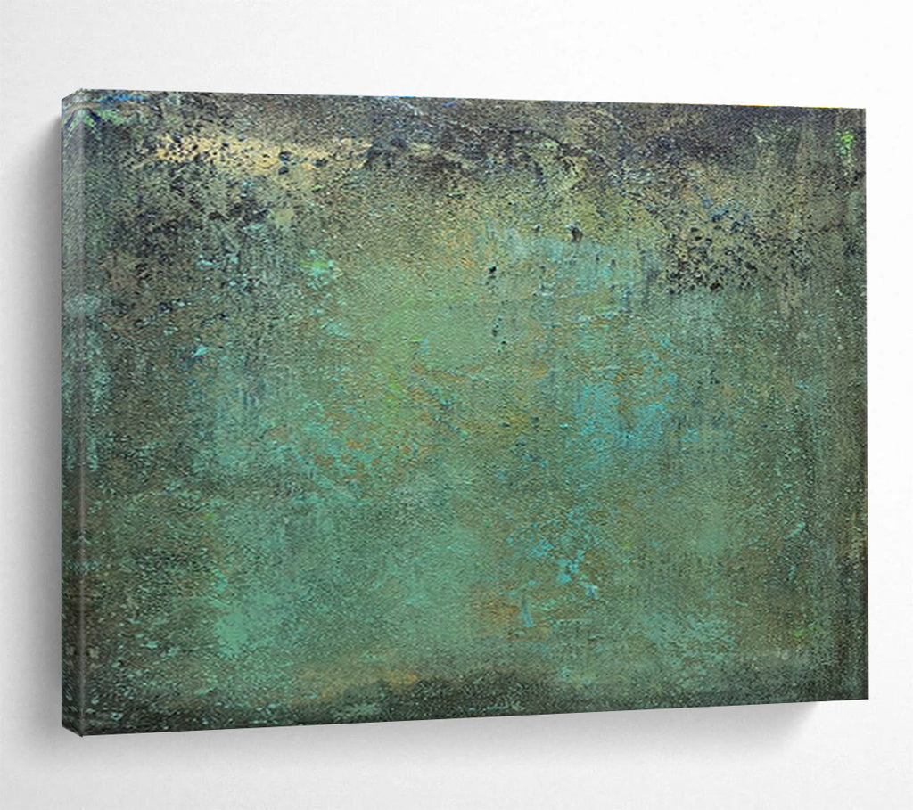 Oversized Custom Hand-Painted Abstract Art for Subterranean Mushroom Spore Research Laboratory DLZ2984