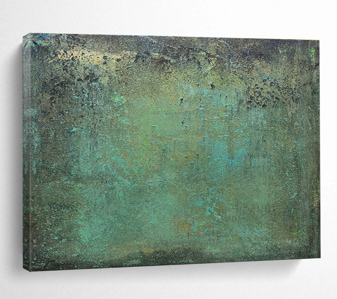 Oversized Custom Hand-Painted Abstract Art for Subterranean Mushroom Spore Research Laboratory DLZ2984