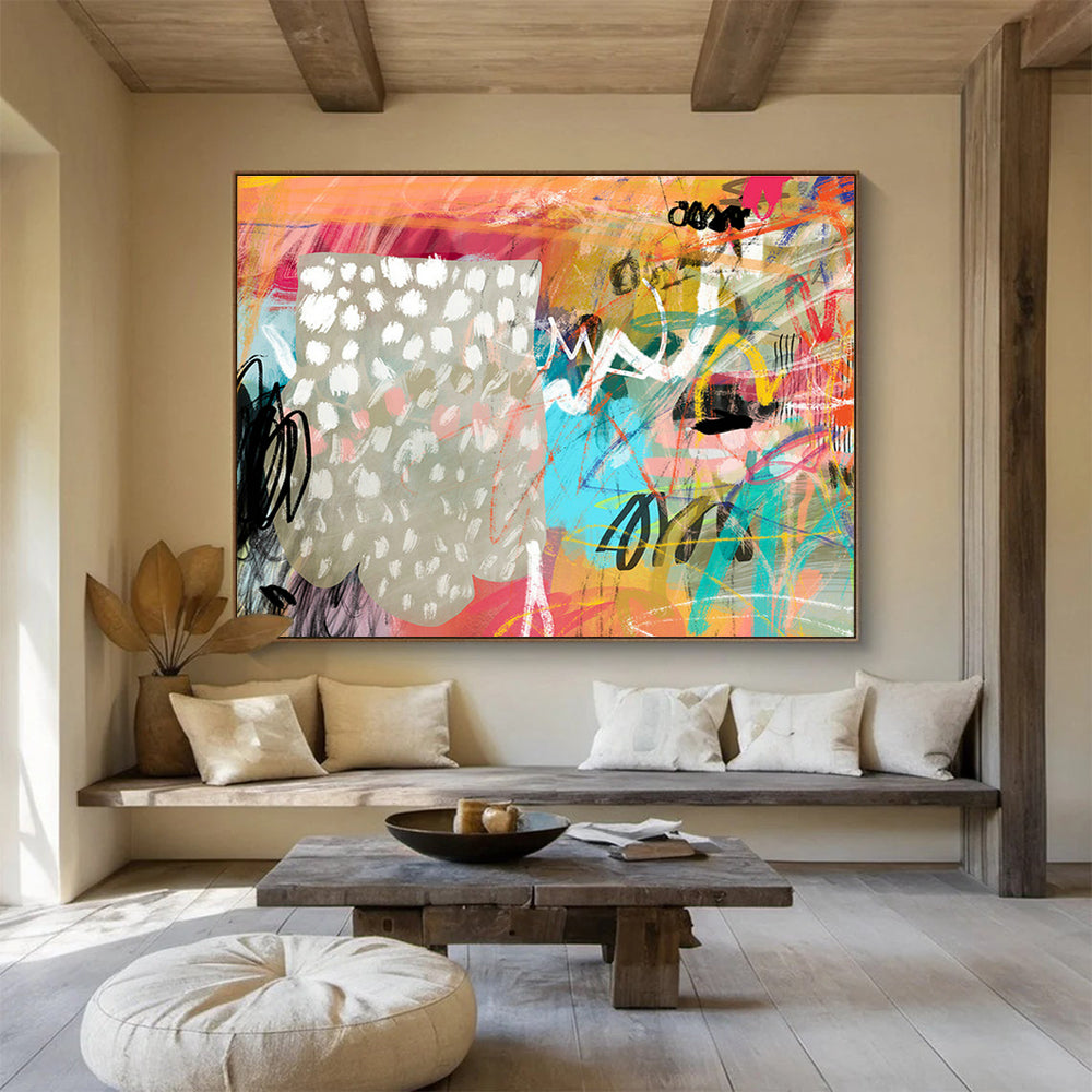 Tailored Studio Large-Scale Abstract Hand Painting