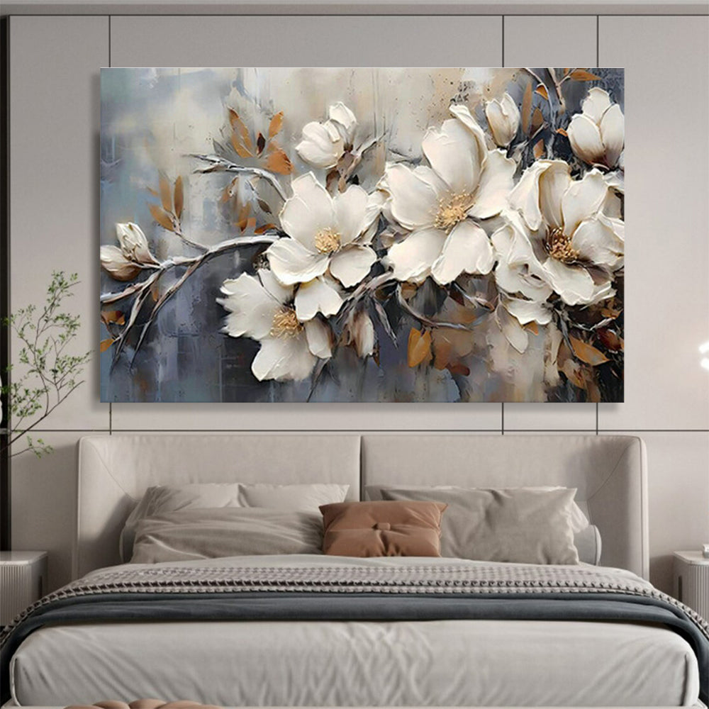 Custom Giant Abstract Hand Painting for Subterranean Aquifer Water Quality Testing Center DLZ3091