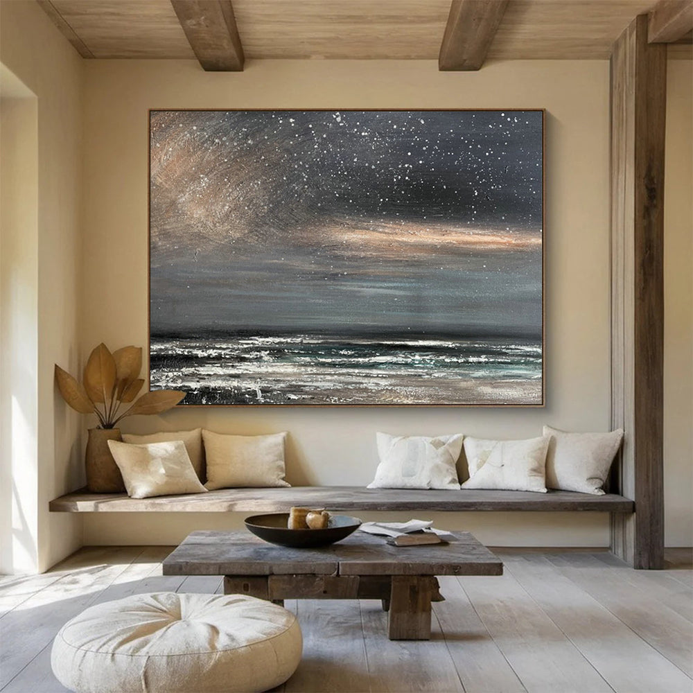 Bespoke Observatory Oversized Abstract Hand Painting
