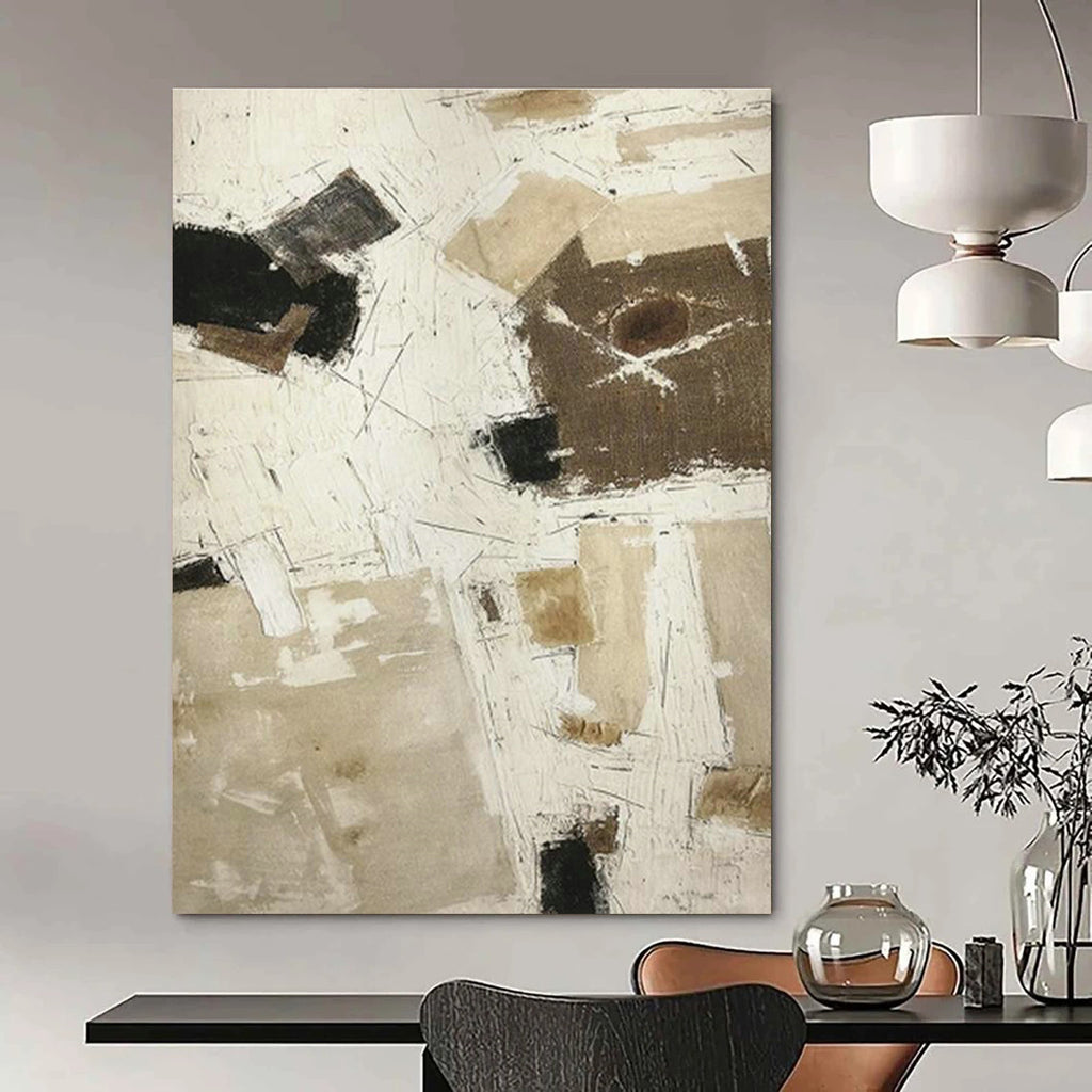 Immense Custom Hand-Painted Abstract Painting - Aromatic Inspiration for Perfume Laboratories  DLZ0210